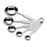 SET. 5 Cuillères à Doseuses en Inox 18/10 - Lacor